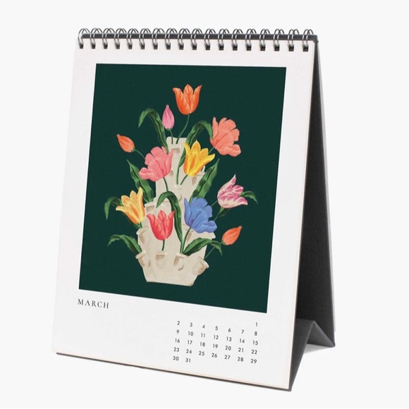 NWT Rifle Paper & Co 2025 Desk Calendar - Picture 4 of 15